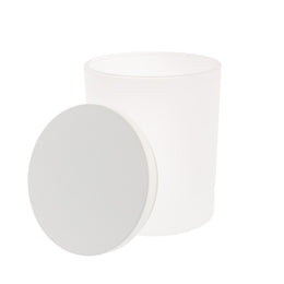 Oxford Large 30cl FROSTED Candle Glass