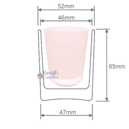 Votive Candle Glass - Pink