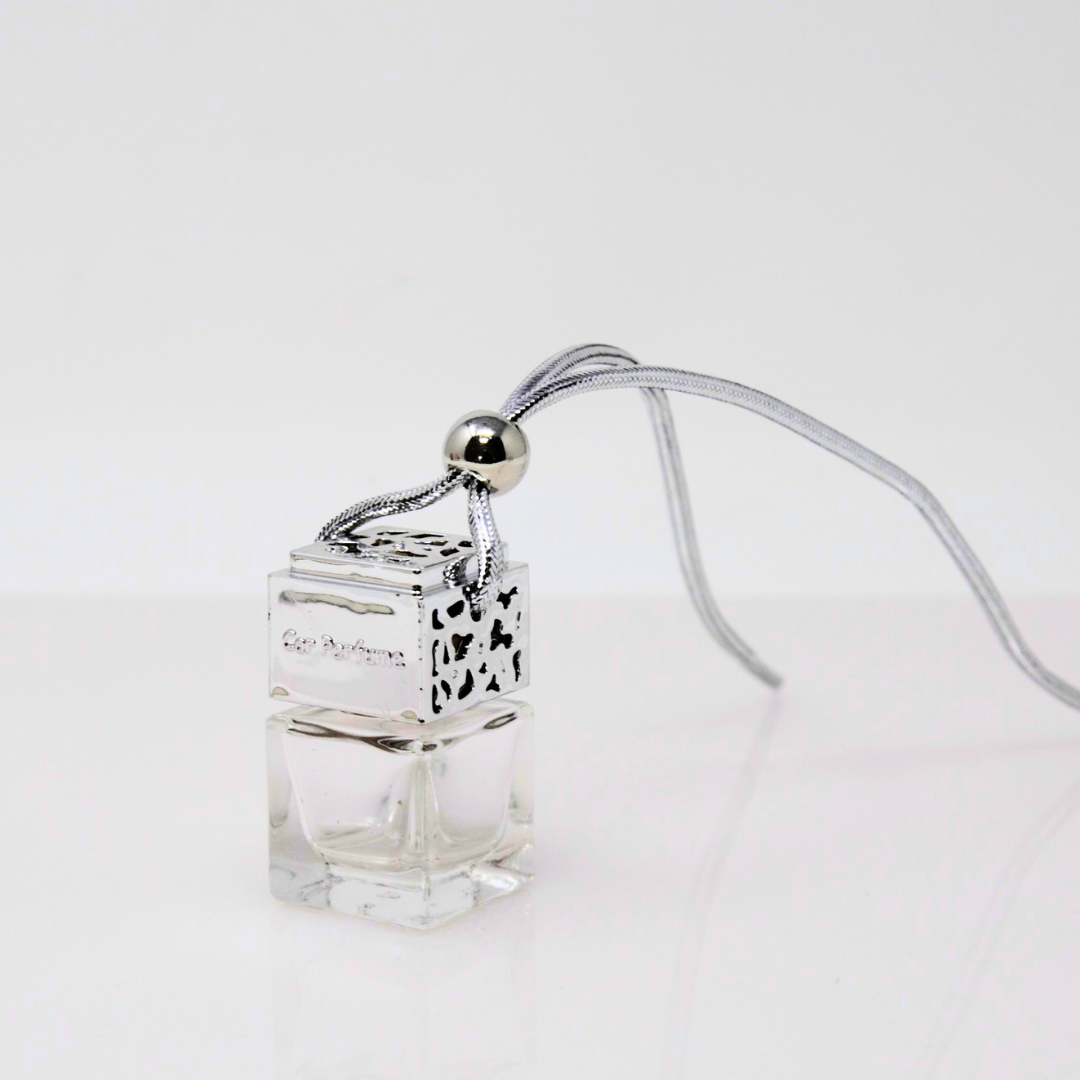 Empty Car Diffuser Bottles - Silver - Randall's Candles
