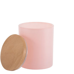 Oxford Medium 20cl External Pink Candle Glass